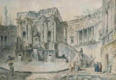 Paysage avec ruines - Hubert Robert